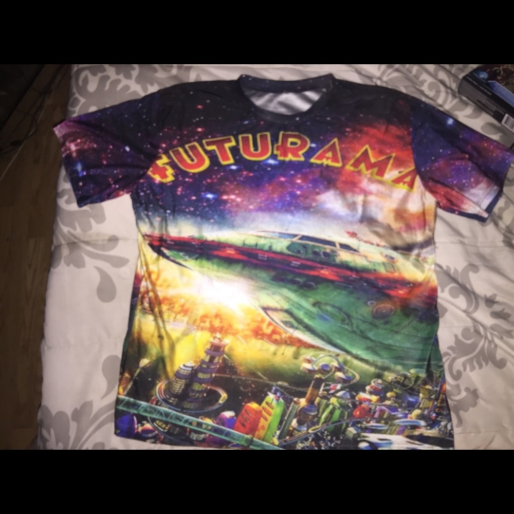 Futurama planet express t-shirt size 3x